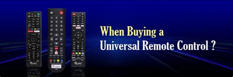 Features of Universal Remote Control – LRIPL