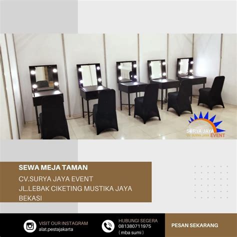 Menyewakan Meja Rias Genteng Bogor Selatan Bogor Jabar