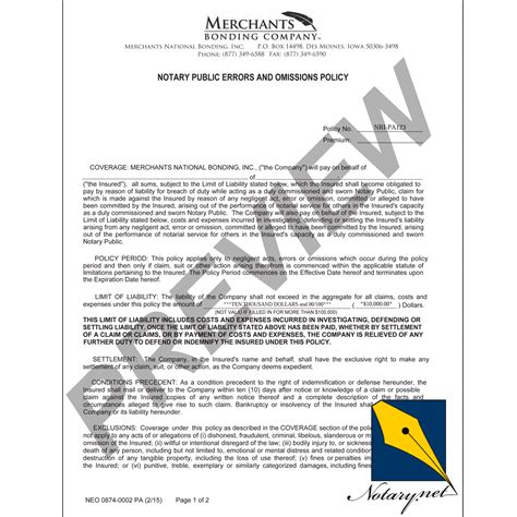 Arizona Notary E&O Insurance » Notary.net