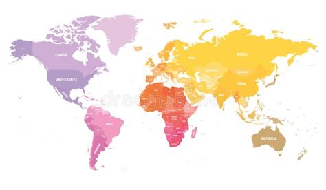 World Map Outline Colorful 的图像结果