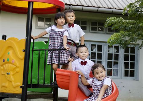 Students spending fun and frolic time in school. : Dimapur Nagaland