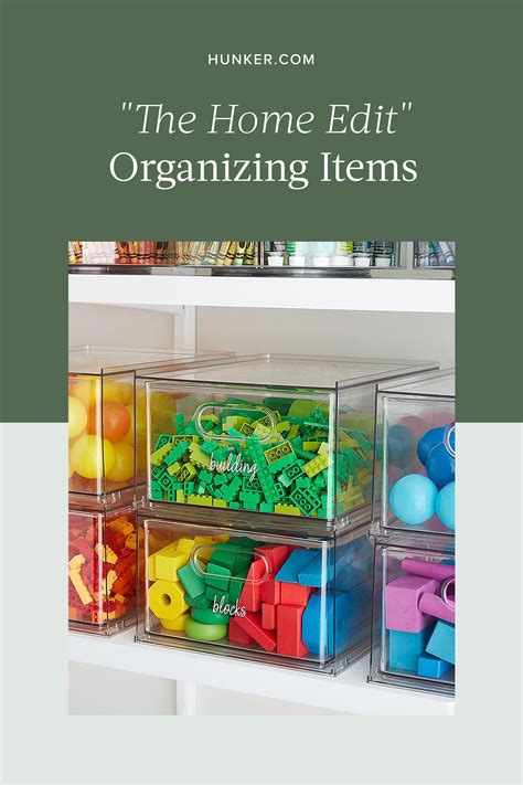 Home edit organization – Artofit