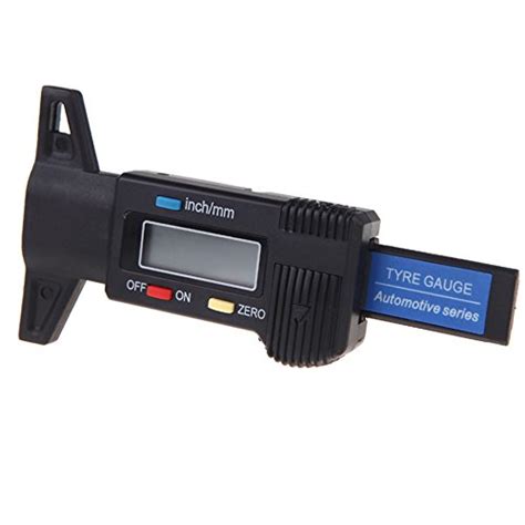 Generic Digital Lcd Display Tyre Tire Tread Depth Gauge Measure Tool ...