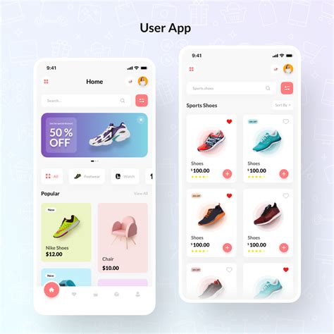 Hello folks!! This is our new #eCommerce #mobileapp UI kit that ...
