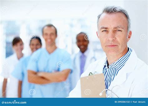 Doctor, Man and Portrait of Boss with Medical, Healthcare and Clinic ...