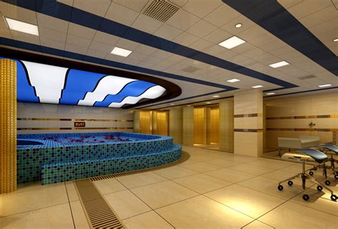 2018大型洗浴中心效果图-房天下装修效果图