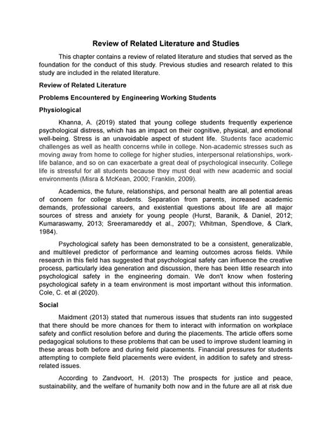Review-of-Related-Literature-and-Studies - Review of Related Literature and Studies This chapter ...