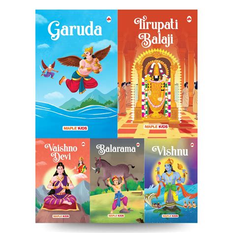 Story Books for Kids- Mythology Stories (Set of 5 Books) — Maple Press