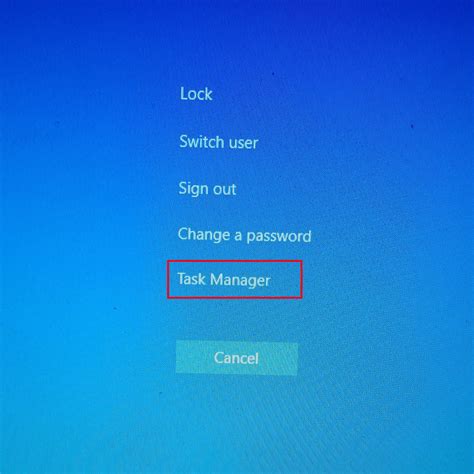 Starting Task Manager 的图像结果