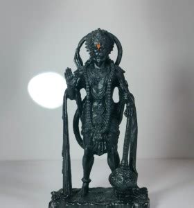 Chank Lord King of Sarangpur Hanuman 3D Printed with UV Resin Acrylic ...