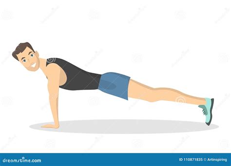 Image result for Plank Exercise Cartoon
