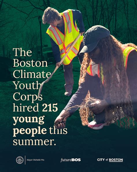 Mayor Michelle Wu Highlights Success of Inaugural Cohort of Boston Climate Youth Corps | Boston.gov