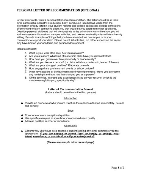 Image result for Personal Letter Example