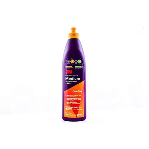 Buy 3M Perfect-It Gelcoat Medium Cutting Compound & Wax Replaces ...