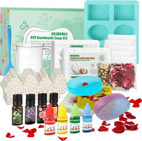Amazon.com: EDSRDRUS Soap Making Kit for Adults & Kids - Soap Making ...