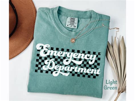 Emergency Department Shirts, Gifts for Emergency Department Tech, Nurse, ER Tech Gift, ED Tshirt ...