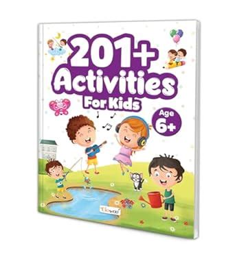 201+ Activity book for Kids - Age 6+ : Educational activity book for ...