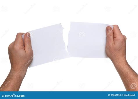 Tearing Paper Stock Photography | CartoonDealer.com #35867858