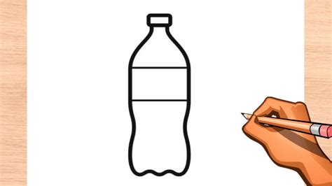 How to Draw Water Bottle easy - Drawing Step by Step - YouTube