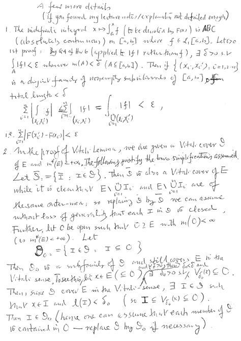 MATH4050 - Real Analysis - 2016/17 | CUHK Mathematics