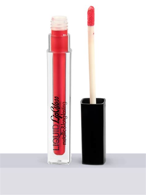 Make Up for Life Metallic and Long Lasting Liquid Lip Gloss-419, Pink ...