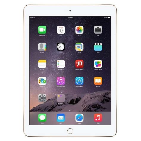 Apple iPad Air 2 9.7英寸 平板电脑(16G WiFi版 MH0W2CH/A)金色 Apple平板电脑MH0W2CH/A ...