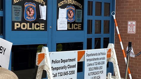 Flooding from Hurricane Ida in North Brunswick Police Department