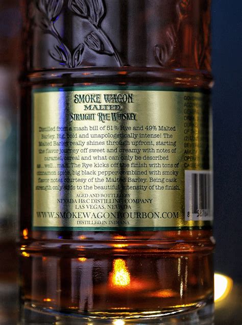 Smoke Wagon Straight Rye Malted Barley Review
