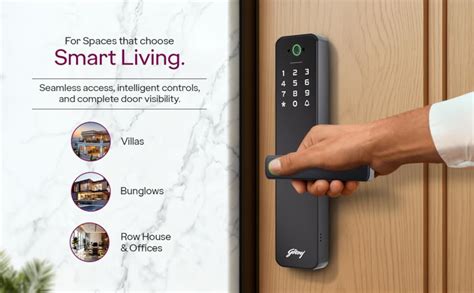 Godrej Smart Lock | Neo Pro View Digital Lock for Wooden Doors with ...