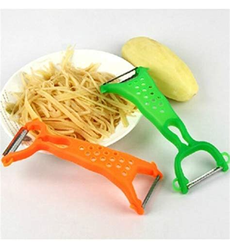 Buy Gereic Vegetable Peelers Stainless Steel Fruit Slicer Potato Zester ...