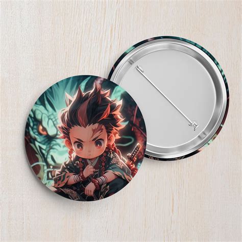 Fan Art Demon Slayer Pin Badges– Dope Street
