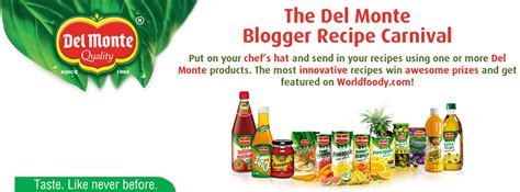 The Del Monte Blogger Recipe Carnival