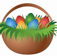 Image result for Cartoon Bunny with Easter Egg Basket