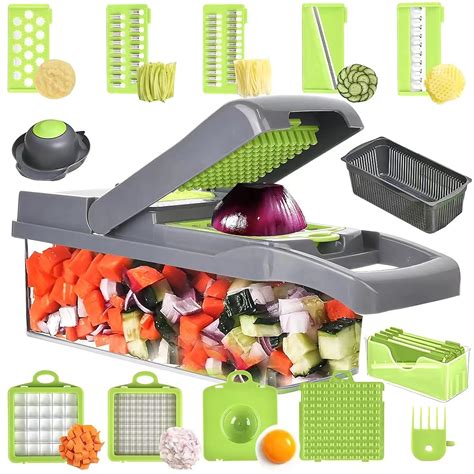 MKBOTX Vegetable Chopper,Multi-Functional Onion Chopper,Veggie Chopper ...