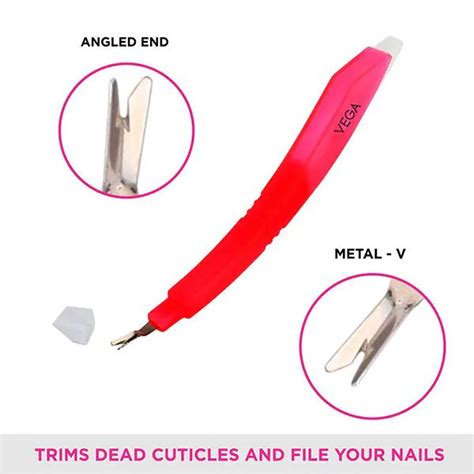 VEGA CTF 01 CUTICLE TRIMMER & NAIL FILE – Beauty Corner