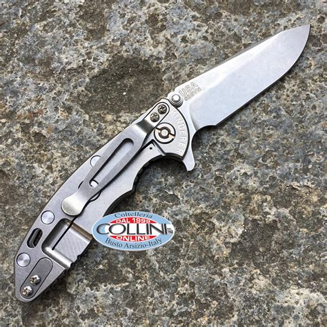 Rick Hinderer Knives - XM-18 - Spearpoint 3.0" Black - coltello semi custom