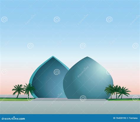 Baghdad, Iraq. City Skyline Vew with Landmark Al-Shaheed Monument ...