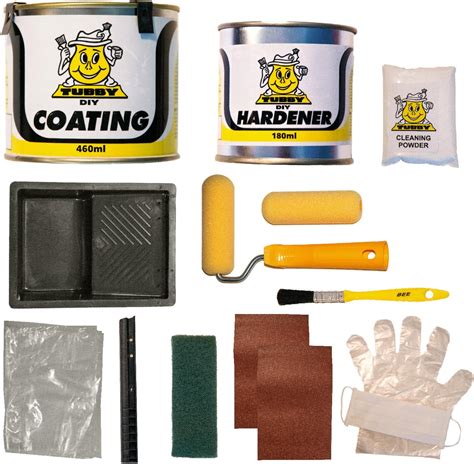 Ekopel Roll On Bathtub Refinishing Kit - Made in The USA - Odorless Tub ...