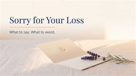 Sorry for Your Loss: A Compassionate Guide to What to Say (and What to ...