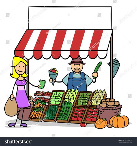 Vegetable Market Cartoon 的图像结果