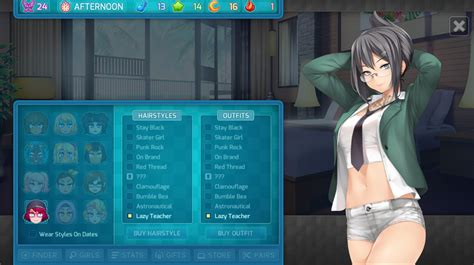 HuniePop 2: Double Date Huniepop 1 Reference Outfits - SteamAH