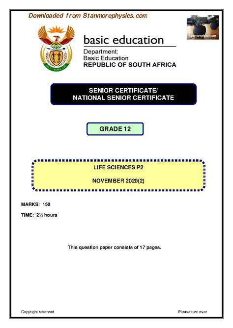 P2 Life Science Grade 12 Revision 的图像结果