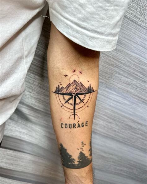 Image result for Simple Compass Tattoo Outline