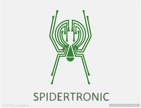 黑蜘蛛图形标志设计[12P]