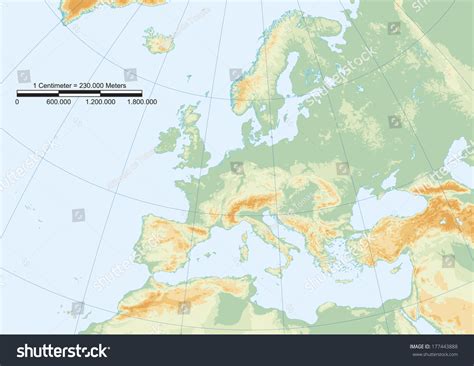 Europe Map With Scale