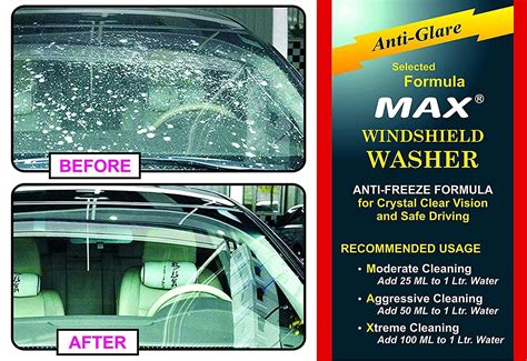 Windshield Washer Fluid Concentrate - High-Quality Cleaning