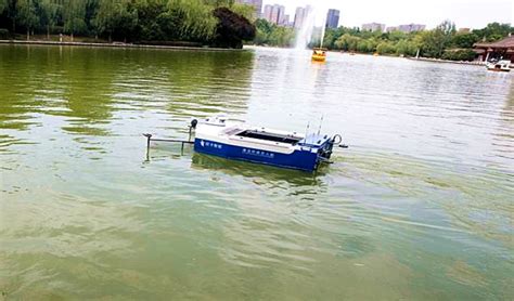国内 _ “无人环保清洁船”，清洁一亩湖面垃圾仅需25分钟！