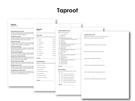 Image result for Time Topic Taproot