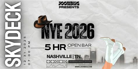 Skydeck On Broadway New Years Eve Party 2025! by JOONBUG PRESENTS ...