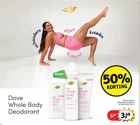 Dove Whole Body Deodorant aanbieding bij Kruidvat